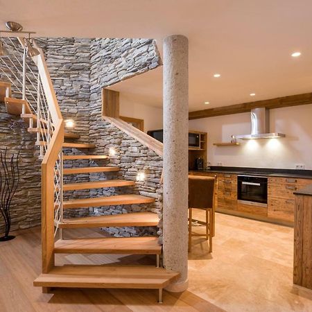 Luxus Ferienwohnung Almhuette Brixen im Thale Esterno foto