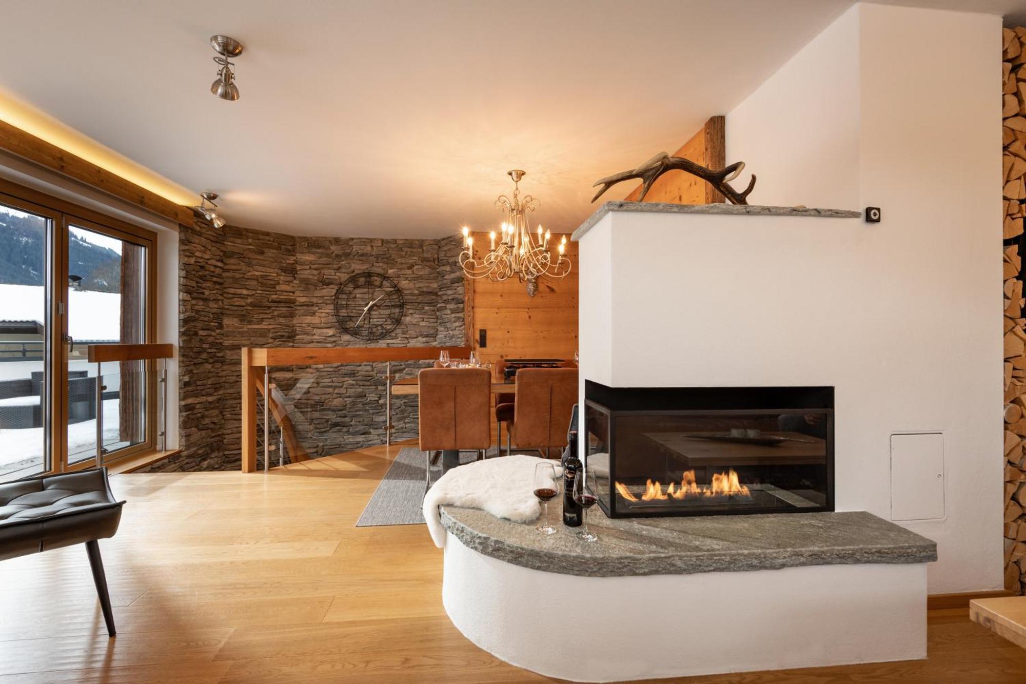 Luxus Ferienwohnung Almhuette Brixen im Thale Esterno foto