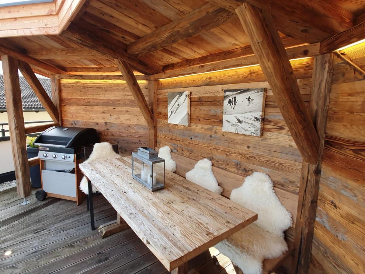 Luxus Ferienwohnung Almhuette Brixen im Thale Esterno foto